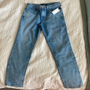 JBRAND Mid Rise Straight Jeans